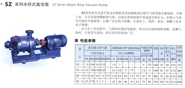 水環(huán)式真空泵